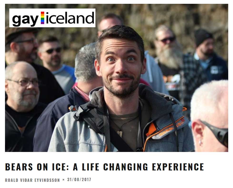 GayIceland article on Bears on Ice